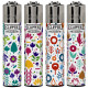 4T. Clipper «SPRING PRINT» Exp. 48 encendedores