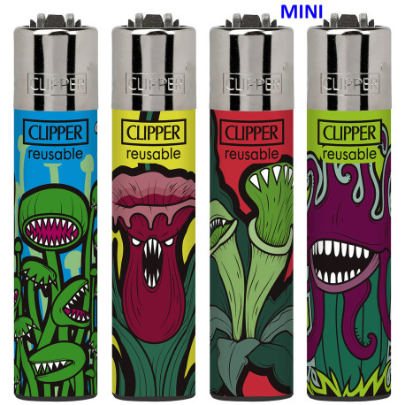 4T. Mini «Clipper» «CARNIVOROUS PLANTS» Exp. 48 encendedores