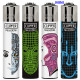 4T. Mini «Clipper» «AI FACES» Exp. 48 encendedores
