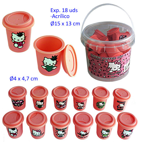 1T. Expositor con 18 cajas acrilicas