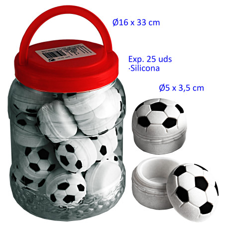 1T. Expositor con 25 cajas silicona