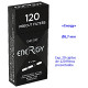 4T. 120 filtros pre-cut  «ENERGY»  de 5,7 mm.  Expositor con 20 cajitas