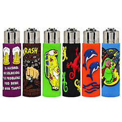 4T. Clipper «MIX GO 4» Exp. 30 encendedores con funda