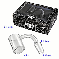 1T.  Banger de cristal 6 cm.