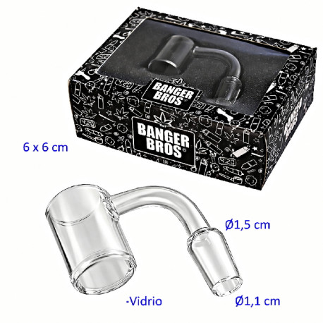 1T.  Banger de cristal 6 cm.