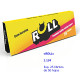 4T. «ROLL» Slow burning Papel de liar 1.1/4 Expositor con 25 libritos con 50 hojas