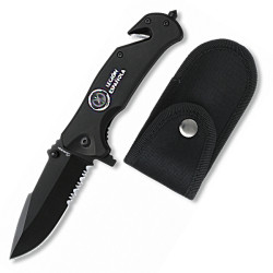 3T. 8 cm. navaja albainox negra LEGIÓN ESPAÑOLA