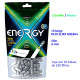 4T. 100 filtros «Slim 6 mm.» «ENERGY DUO CLIXX GREEN» Caja con 10 bolsas