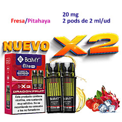 4T. Dragon fruit 20 mg. «BALMY ÉLITE PRO» 2 Pod recarga