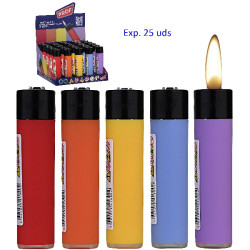 3T. Expositor con 25 encendedores piedra «Prof » Fash col