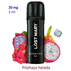 4T. Pod Dragon Fruit Ice 20mg. «Lost Mary TAPPO PRO»
