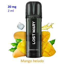 4T. Pod Mango Ice 20mg. «Lost Mary TAPPO PRO»