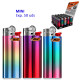 4T. Expositor con 50 encendedores «BIC» Mini «Gradient»