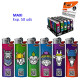 4T. Expositor con 50 encendedores «BIC» Maxi «Reality»