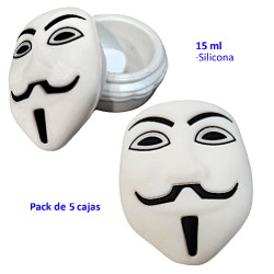 3T. Pack con 5 Cajas de silicona  «Anonimus» 15 ml.