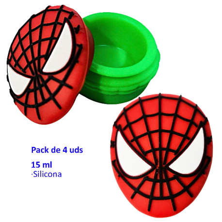 3T. Pack con 4 Cajas de silicona  «Spider» 15 ml.