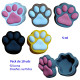 3T. Pack con 10 Cajas de silicona  «Huella» 5 ml. Colores surtidos