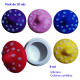 3T. Pack con 10 Cajas de silicona  «Seta umbonada» 5 ml. colores surtidos