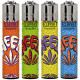4T. Clipper «WEED FLOW» Exp. 48 encendedores