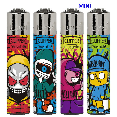4T. Mini «Clipper» «URBAN ESSENCE» Exp. 48 encendedores