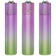 4T. Clipper «WATERMELON DELIGHT» Exp. 12 encendedores con estuche de metal