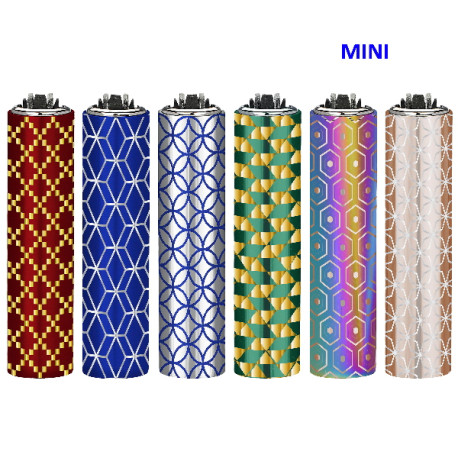 4T. Mini Clipper «DELUXE» Exp. 30 encendedores con funda metal