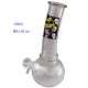 5T. 20 cm. Bong de cristal
