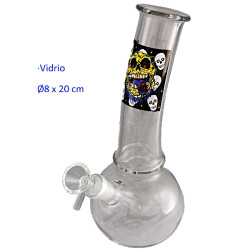 5T. 20 cm. Bong de cristal
