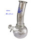 5T. 20 cm. Bong de cristal