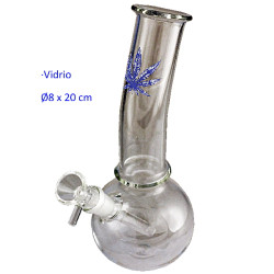 5T. 20 cm. Bong de cristal