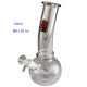 5T. 20 cm. Bong de cristal
