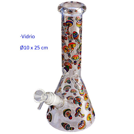 5T. 25 cm. Bong de cristal