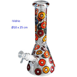 5T. 25 cm. Bong de cristal