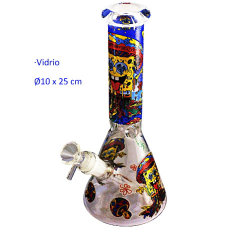 5T. 25 cm. Bong de cristal