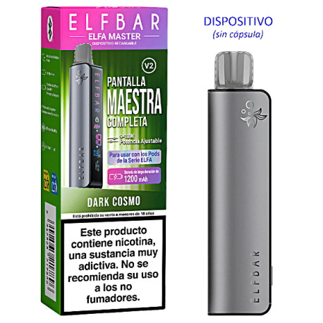9T. Dark Cosmo «Elfbar ELFA MASTER V2» Dispositivo sin cápsula