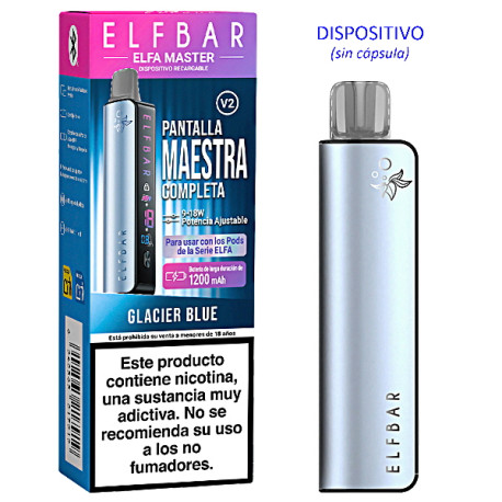 9T. Glacier Blue «Elfbar ELFA MASTER V2» Dispositivo sin cápsula