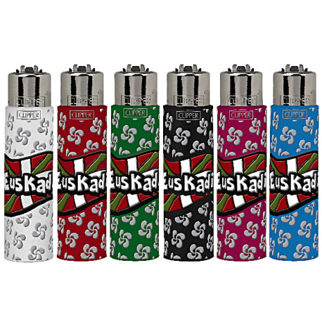 4T. Clipper «EUSKADI» Exp. 30 encendedores con funda