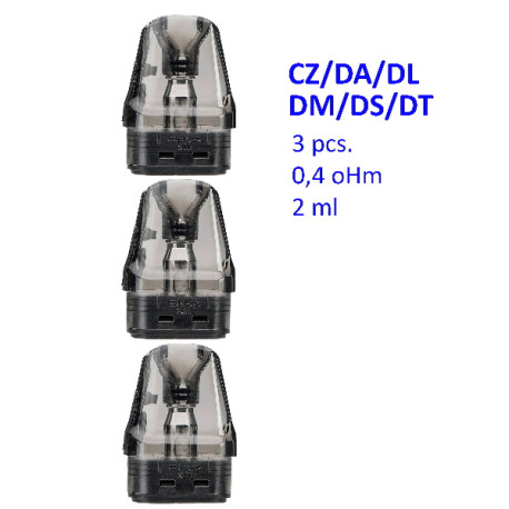 4T. Pod Xlim Top Fill 2ml 0.4 ohm (3pcs) - Oxva