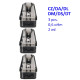 4T. Pod Xlim Top Fill 2ml 0.6 ohm (3pcs) - Oxva
