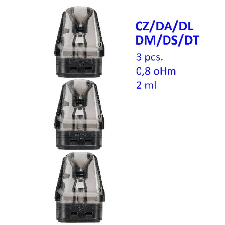 4T. Pod Xlim Top Fill 2ml 0.8 ohm (3pcs) - Oxva
