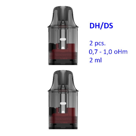 4T. Pod Vibe 2ml 0.7 - 1.0 ohm (2pcs) - Vaporesso
