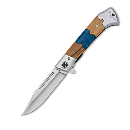 3T. 8,5 cm. navaja «Albainox» madera olivo virola acero