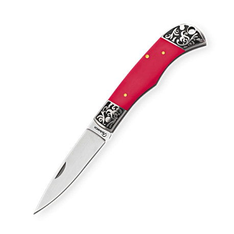 3T. 7,9 cm. navaja «Albainox» rosa acrílica virola acero