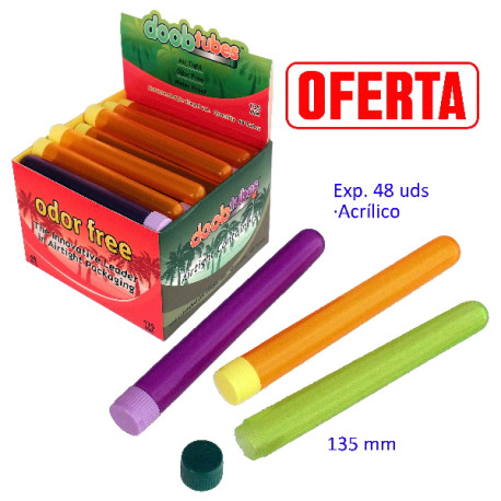 5T. Expositor con 48 guardacigarros acrílicos