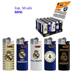 4T. Expositor con 50 encendedores «BIC» Mini «RMA» Serie A