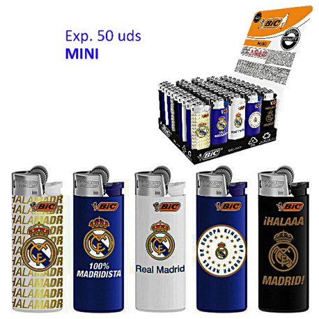 4T. Expositor con 50 encendedores «BIC» Mini «RMA» Serie A