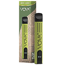 4T. Vaporizador Volks «VOVA Plus» para hierbas en cuero verde
