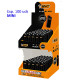 4T. Expositor con 100 encendedores «BIC» Mini «BLACK»