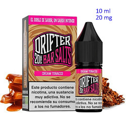 4T. 10ml 20 mg. Cream Tobacco Sales de nicotina «Drifter Bar Salts»