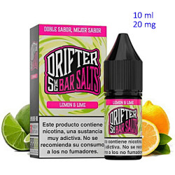 4T. 10ml 20 mg. Lemon Lime Sales de nicotina «Drifter Bar Salts»